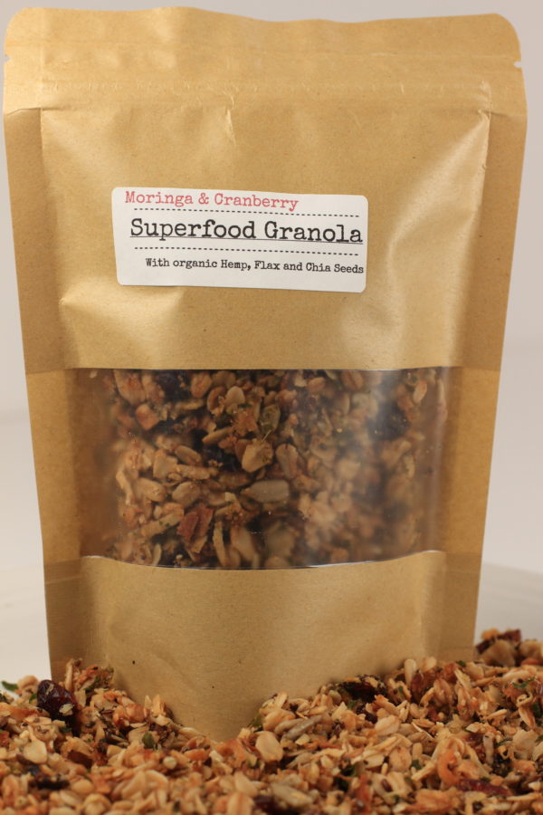 Moringa and Cranberry Superfood Granola