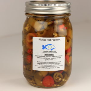 Sliced Pickled Hot Peppers