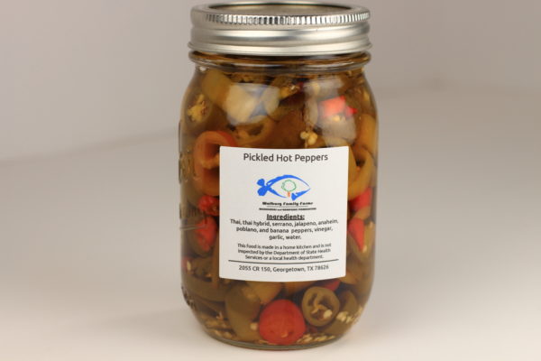 Sliced Pickled Hot Peppers