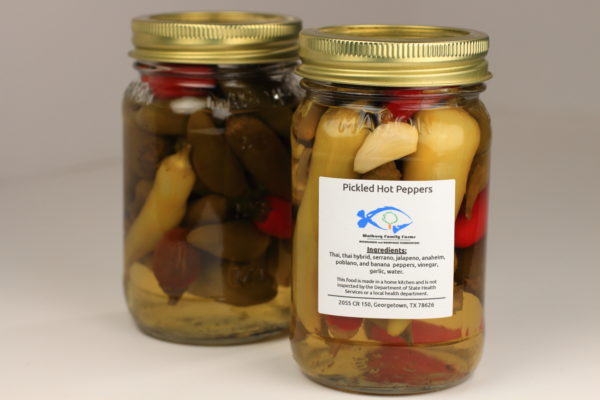 pickled hot peppers whole